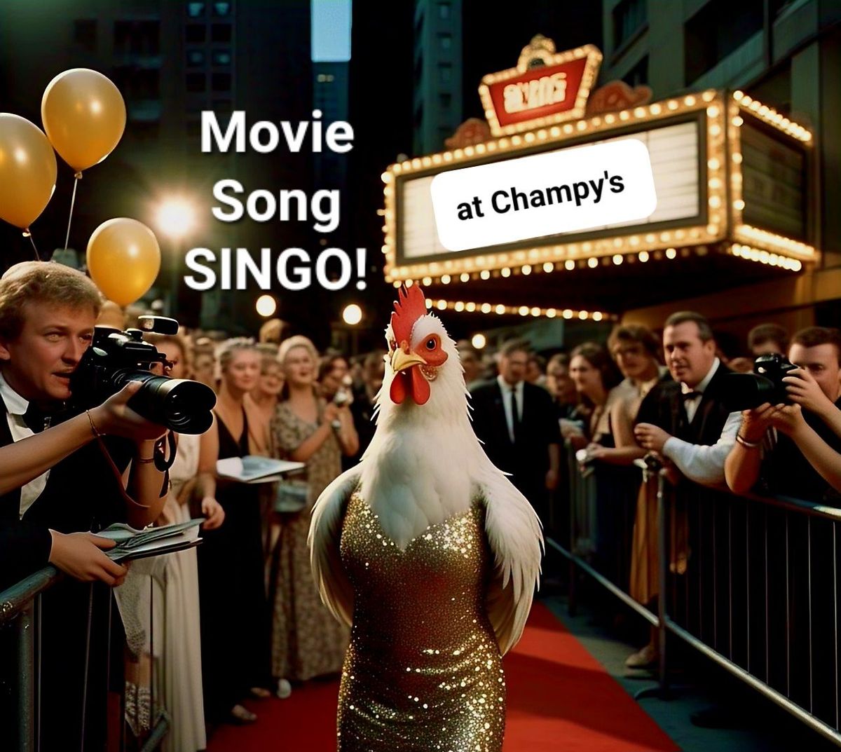 MOVIE SONG SINGO at CHAMPY'S of Cleveland!