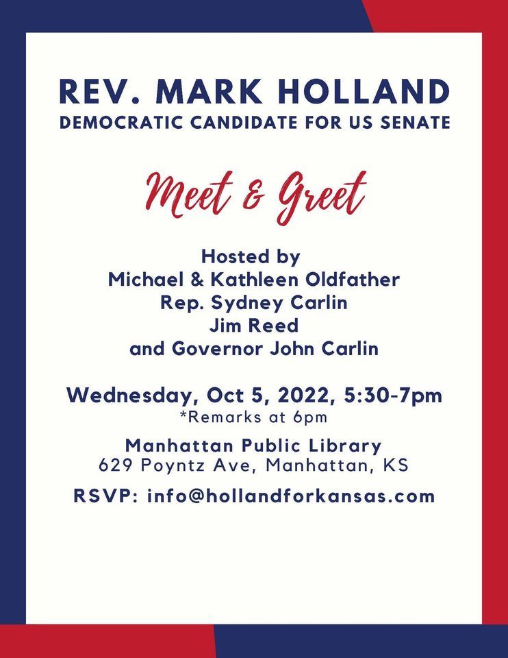 Meet Rev. Mark Holland, candidate for US Senate