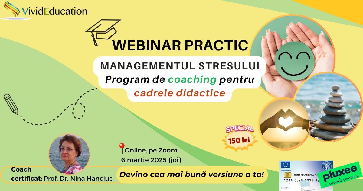 Program de coaching pentru cadrele didactice - Managementul stresului