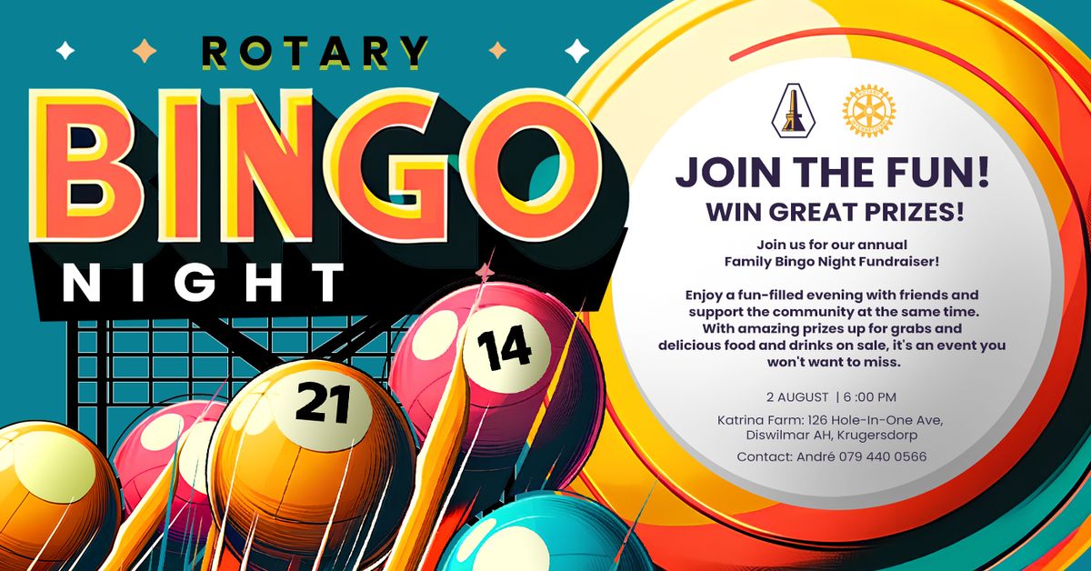 Monument Rotary Bingo Night