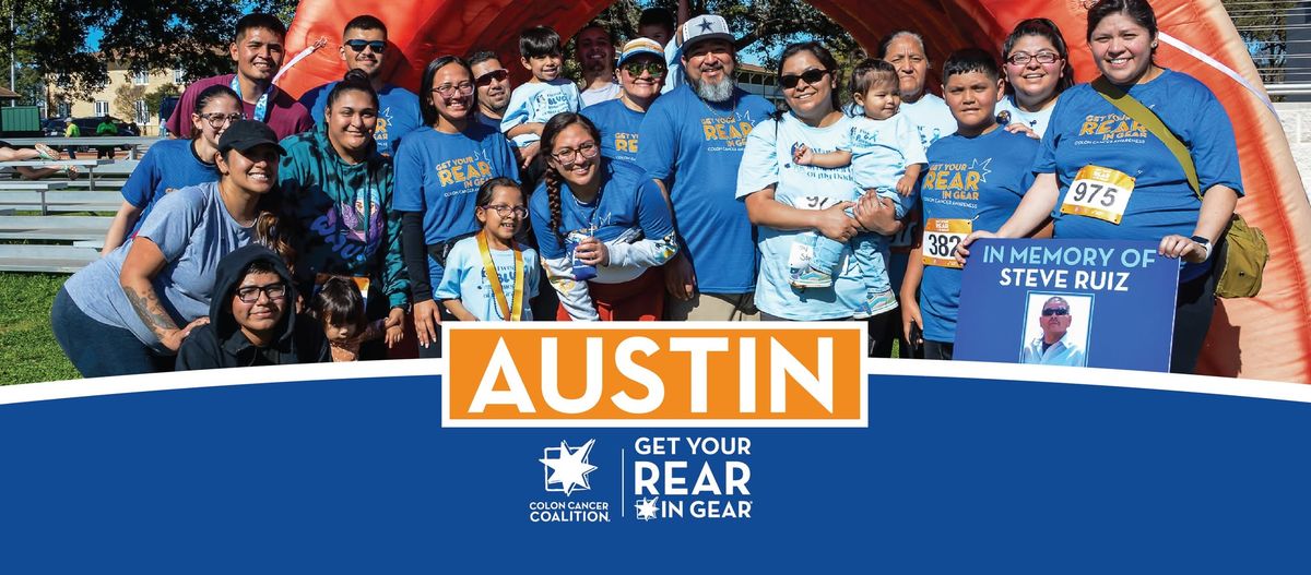 Get Your Rear in Gear - Austin: 5K Run\/Walk for Colon Cancer Awareness