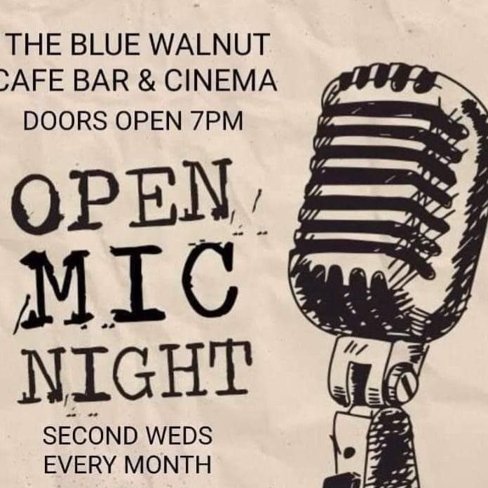 OPEN MIC AT THE BLUE WALNUT HOSTED BY CHARLIE STORER