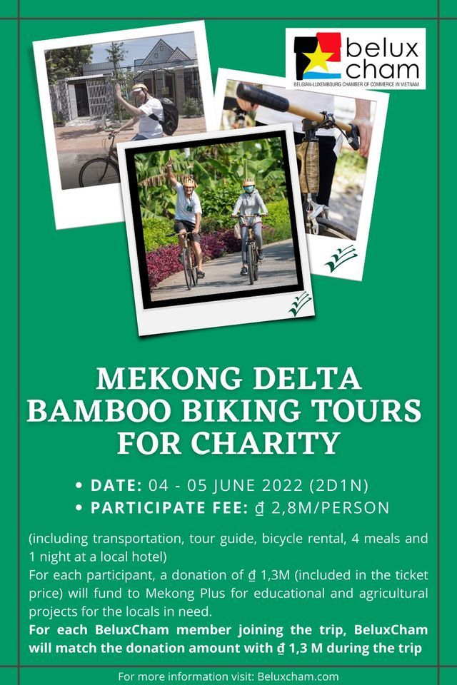 Beluxcham Mekong Delta Bamboo Biking Tours For Charity