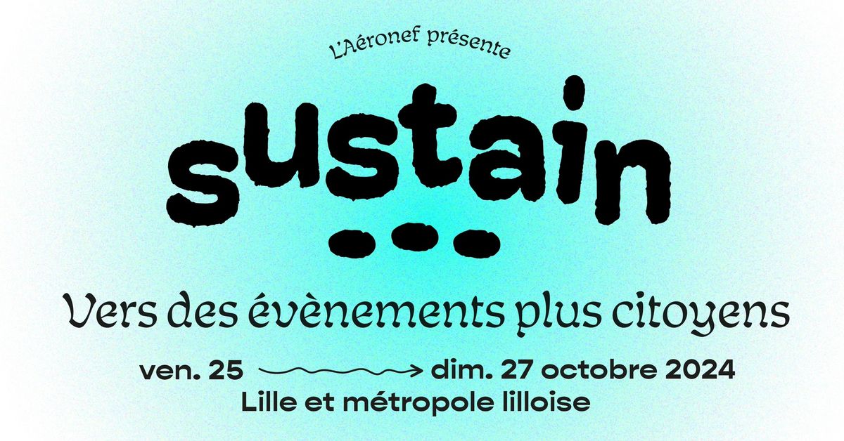 Sustain \u25cf \u25cf \u25cf Vers des \u00e9v\u00e8nements plus citoyens \u2219 L'A\u00e9ronef