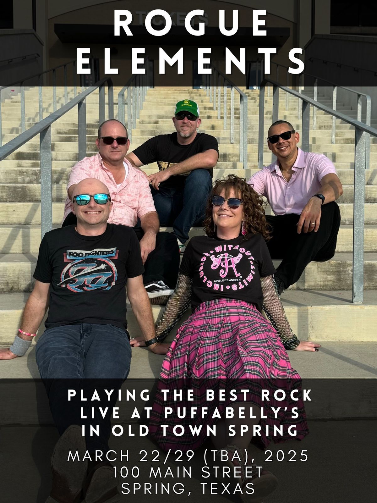 Rogue Elements at Puffabelly\u2019s in Old Town Spring!