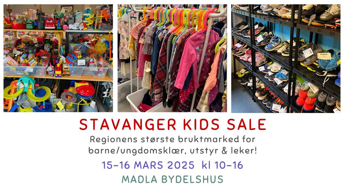 Stavanger Kids Sale v\u00e5ren 2025 -  STORT bruktmarked