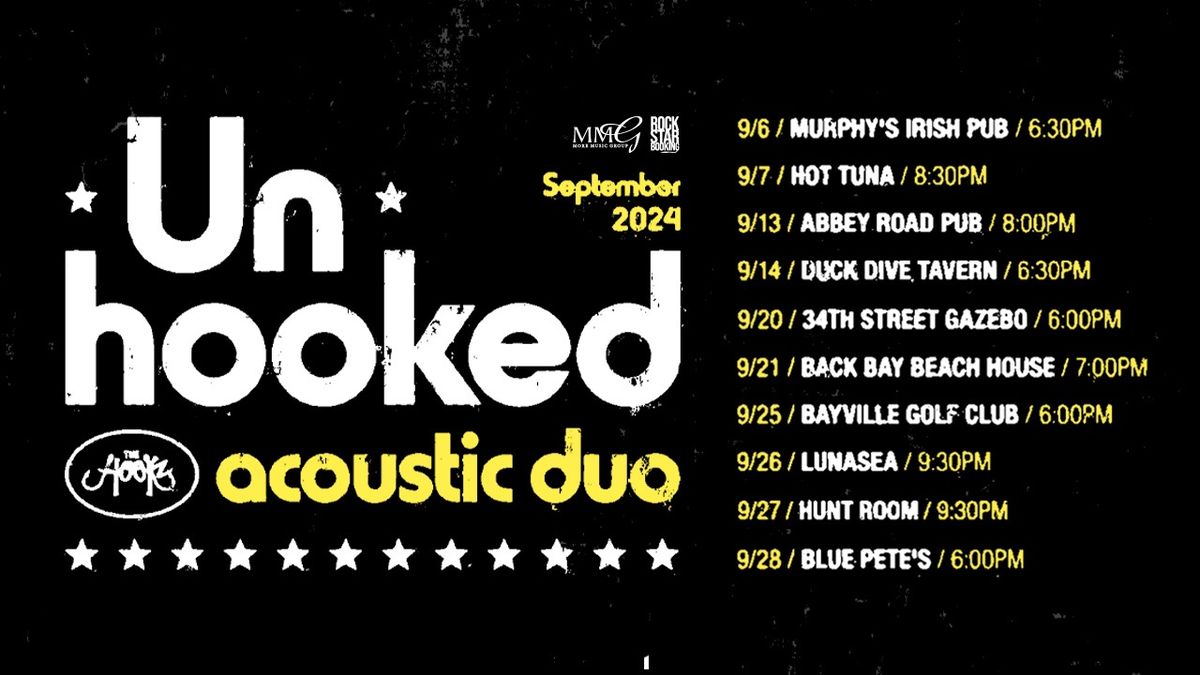 UNHOOKED (Acoustic Duo) @ Back Bay Beach House