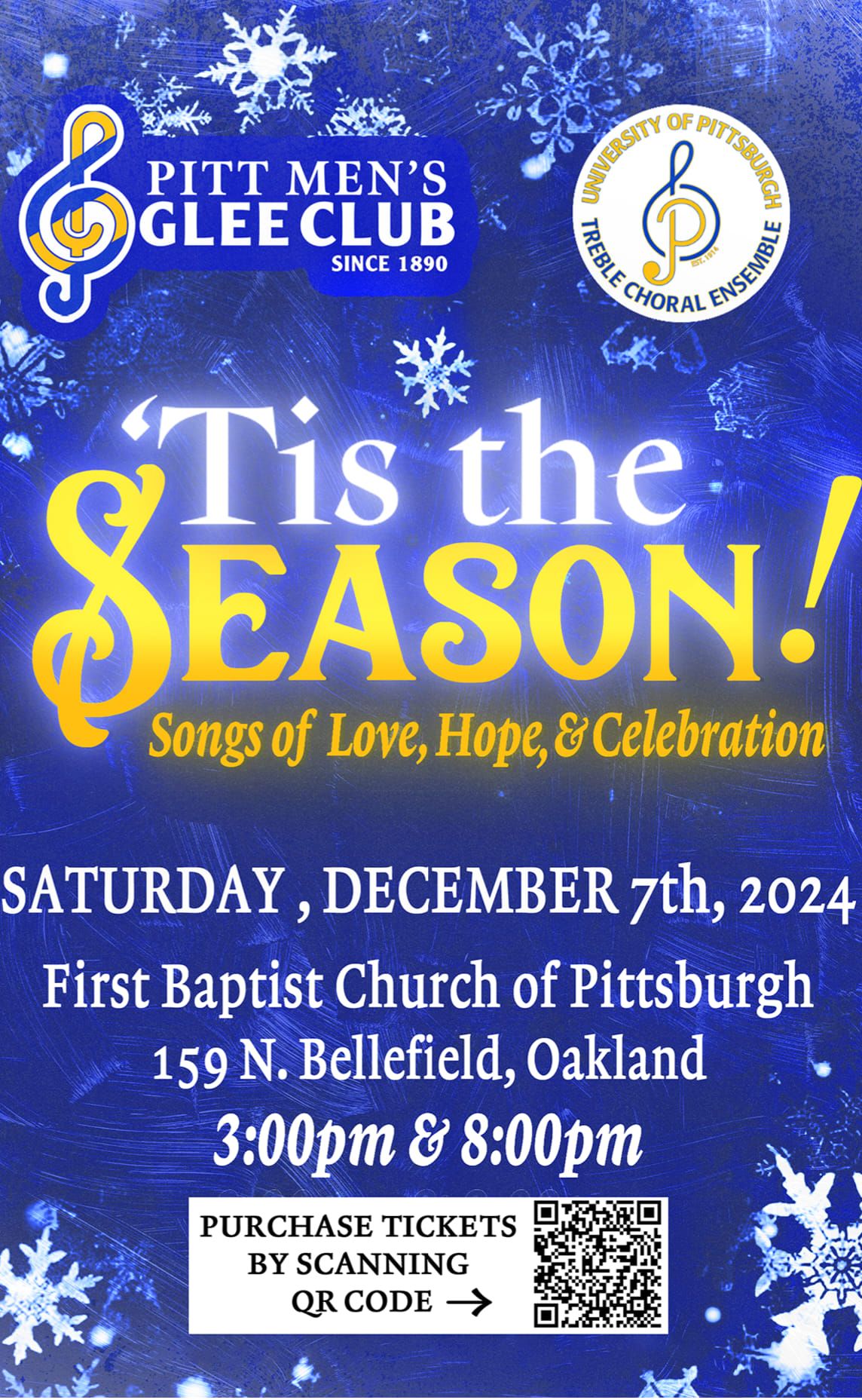 'Tis The Season (Pitt Treble Choral Ensemble and Pitt Men's Glee Club)