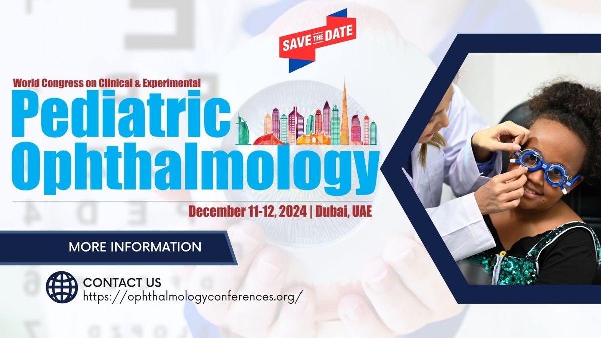 World Congress on Clinical & Experimental Pediatric Ophthalmology