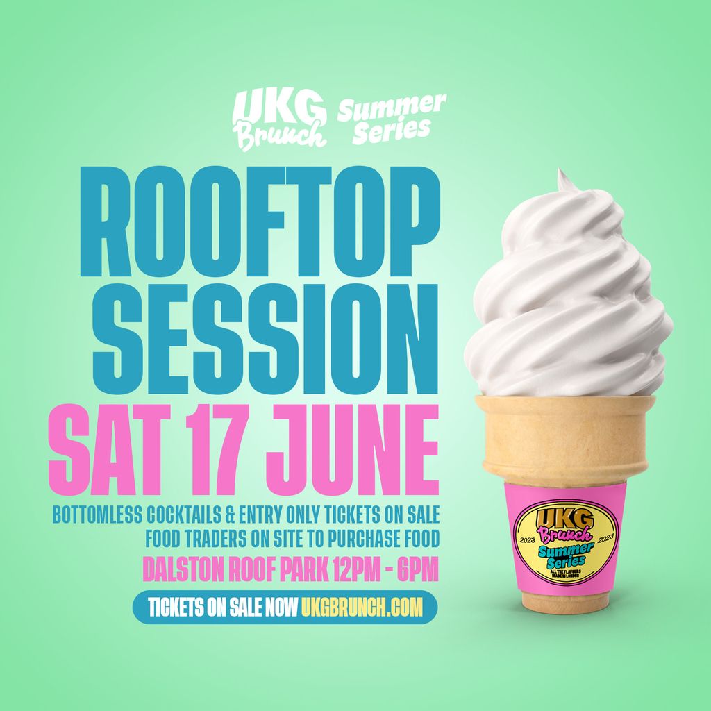 UKG Rooftop Rave, Dalston Roofpark, London, 17 June 2023