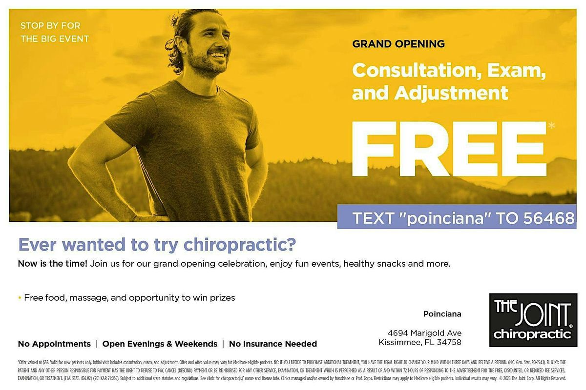The Joint Chiropractic ( Grand Opening)