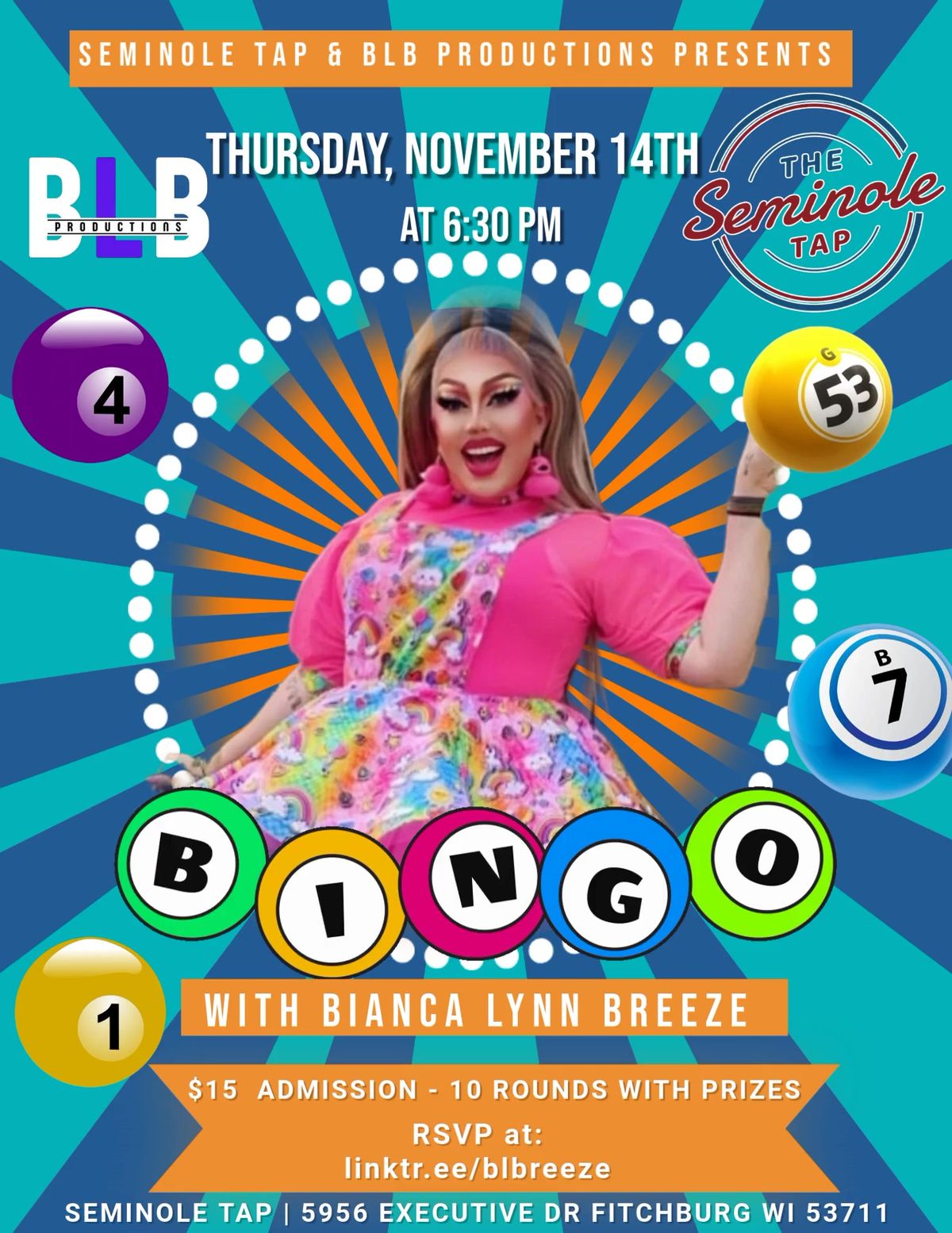 Drag Queen Bingo at The Tap