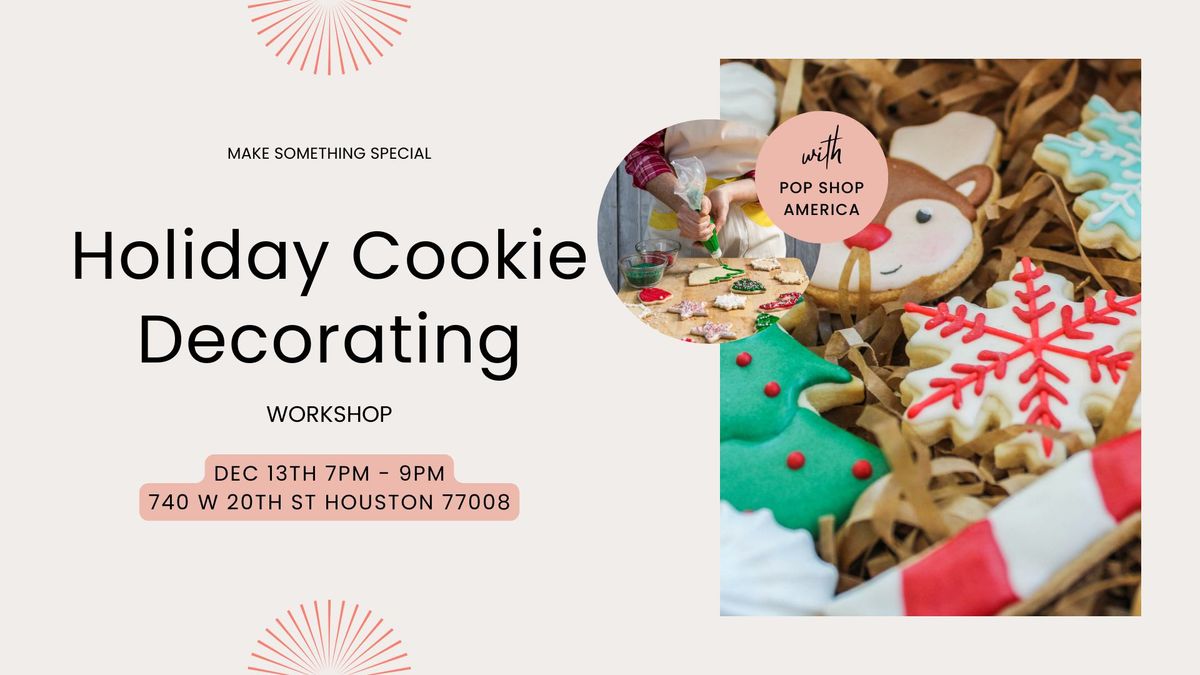 Holiday Cookie Decorating Workshop