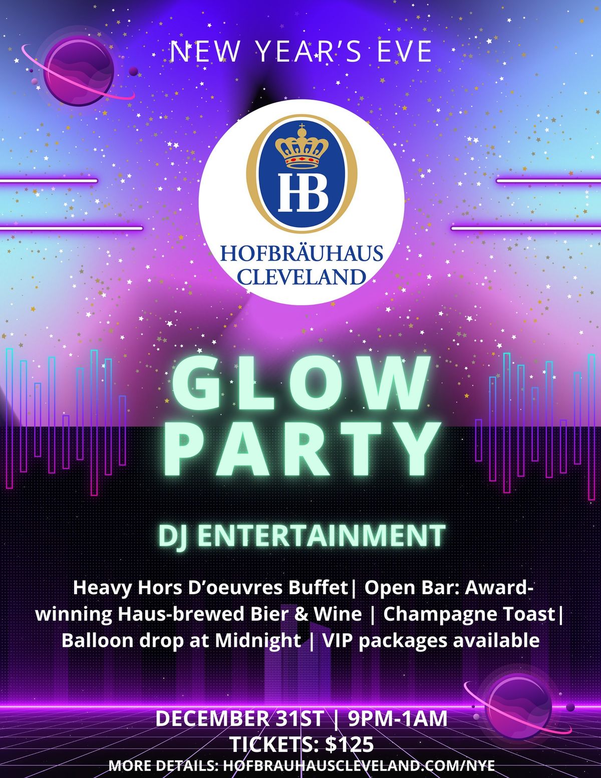 New Year's Eve Glow 2.0 Party