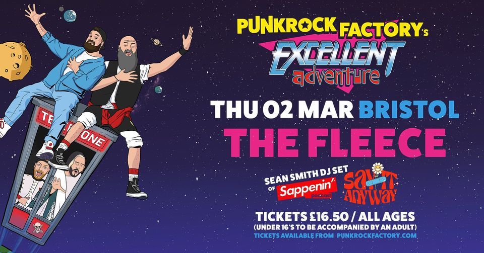 Punk Rock Factory's Excellent Adventure at The Fleece, Bristol 02\/03\/23