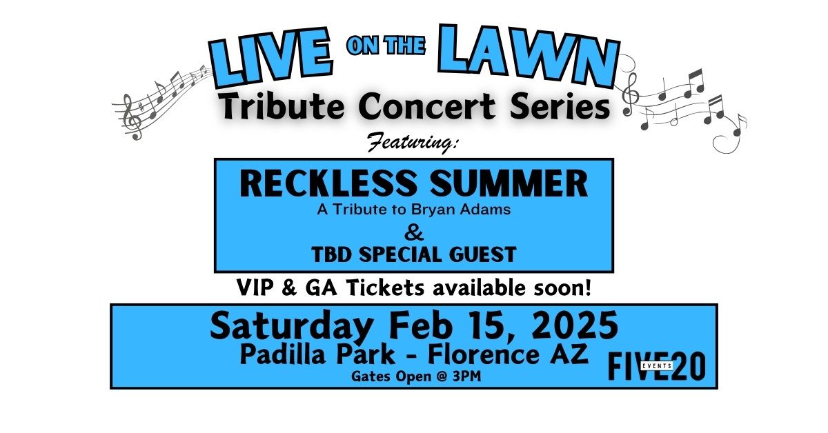 Live On The Lawn - Reckless Summer