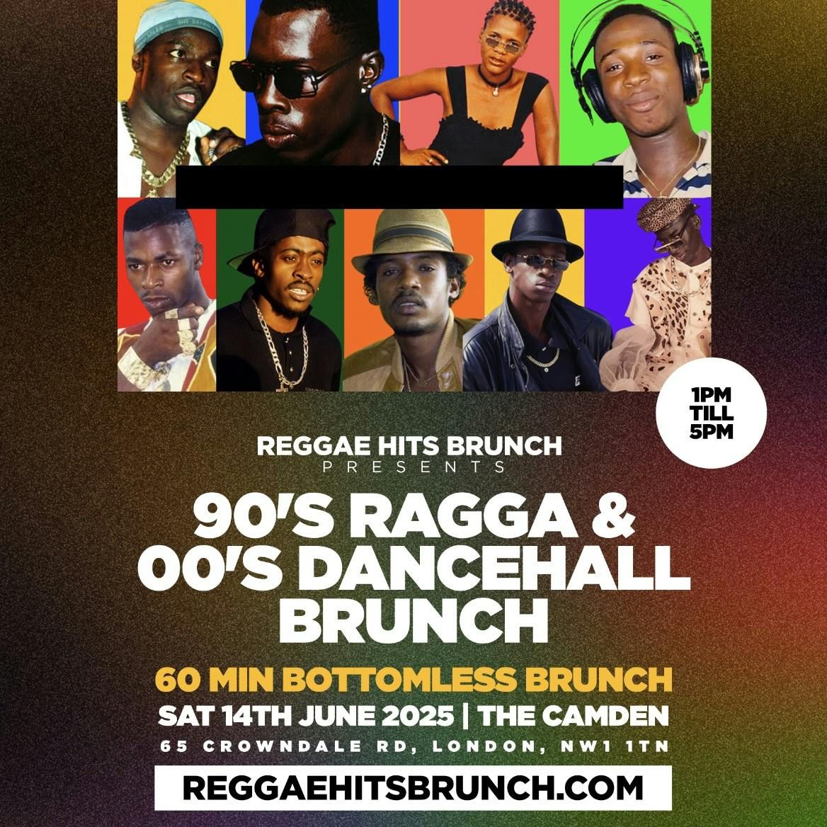  90'S RAGGA &amp; 00'S  DANCEHALL BOTTOMLESS BRUNCH 