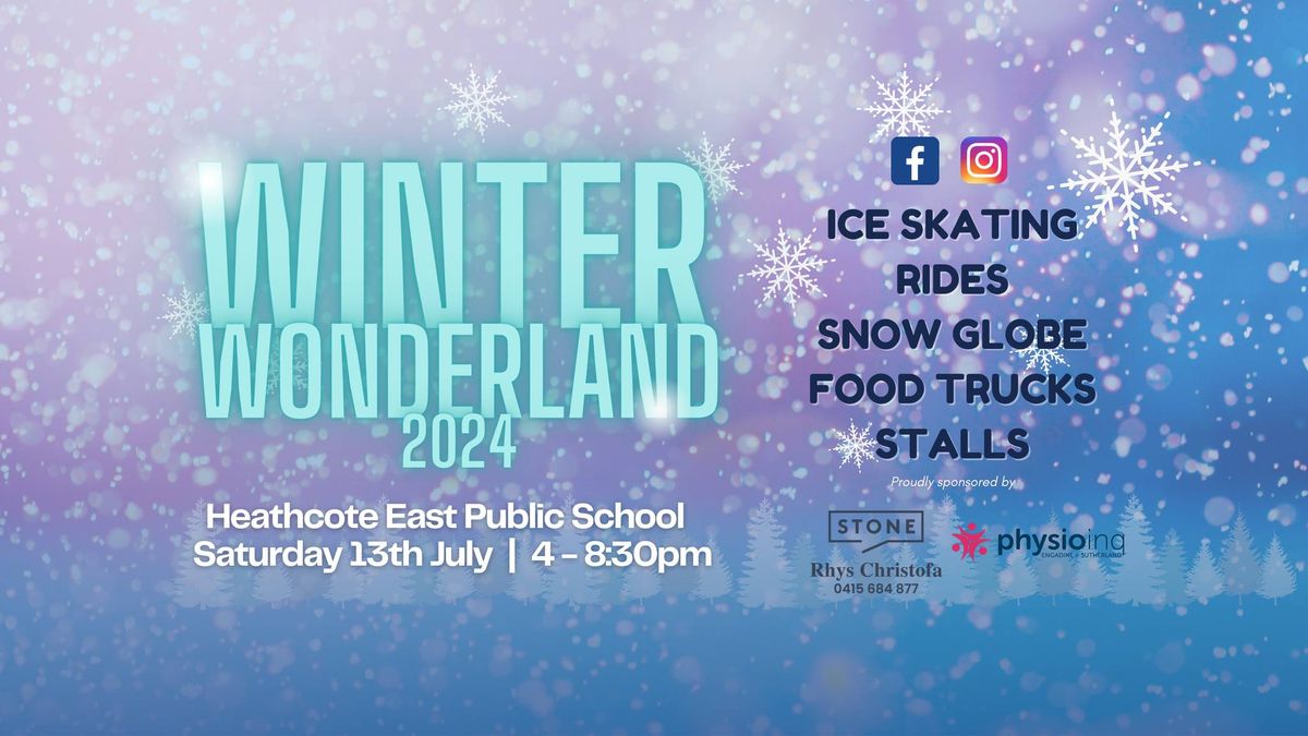 Heathcote East Public School Winter Wonderland