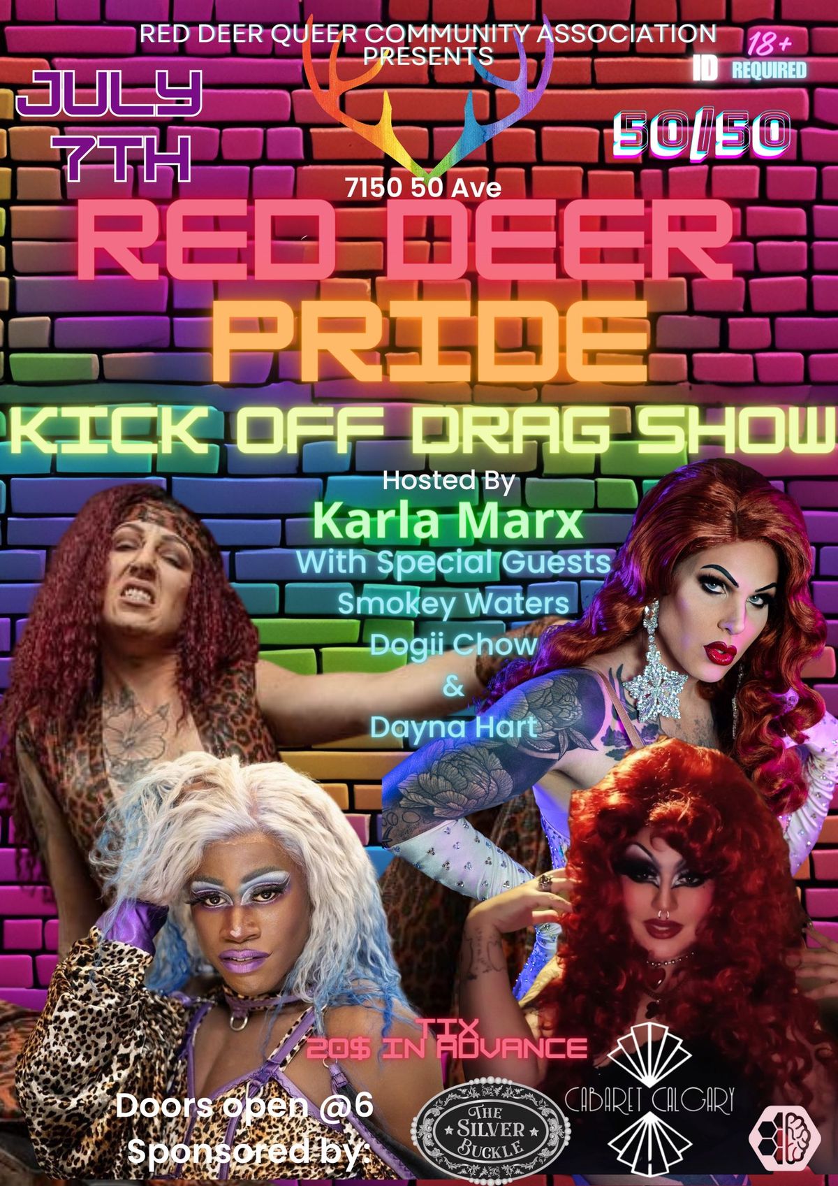 Red Deer PRIDE Kick off Drag Show