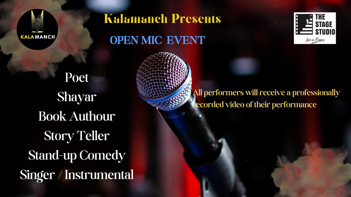 KALAMANCH OPENMIC EVENT