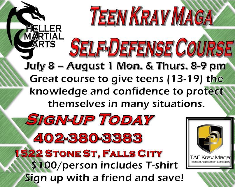 Teen Krav Maga Self-Defense Course 