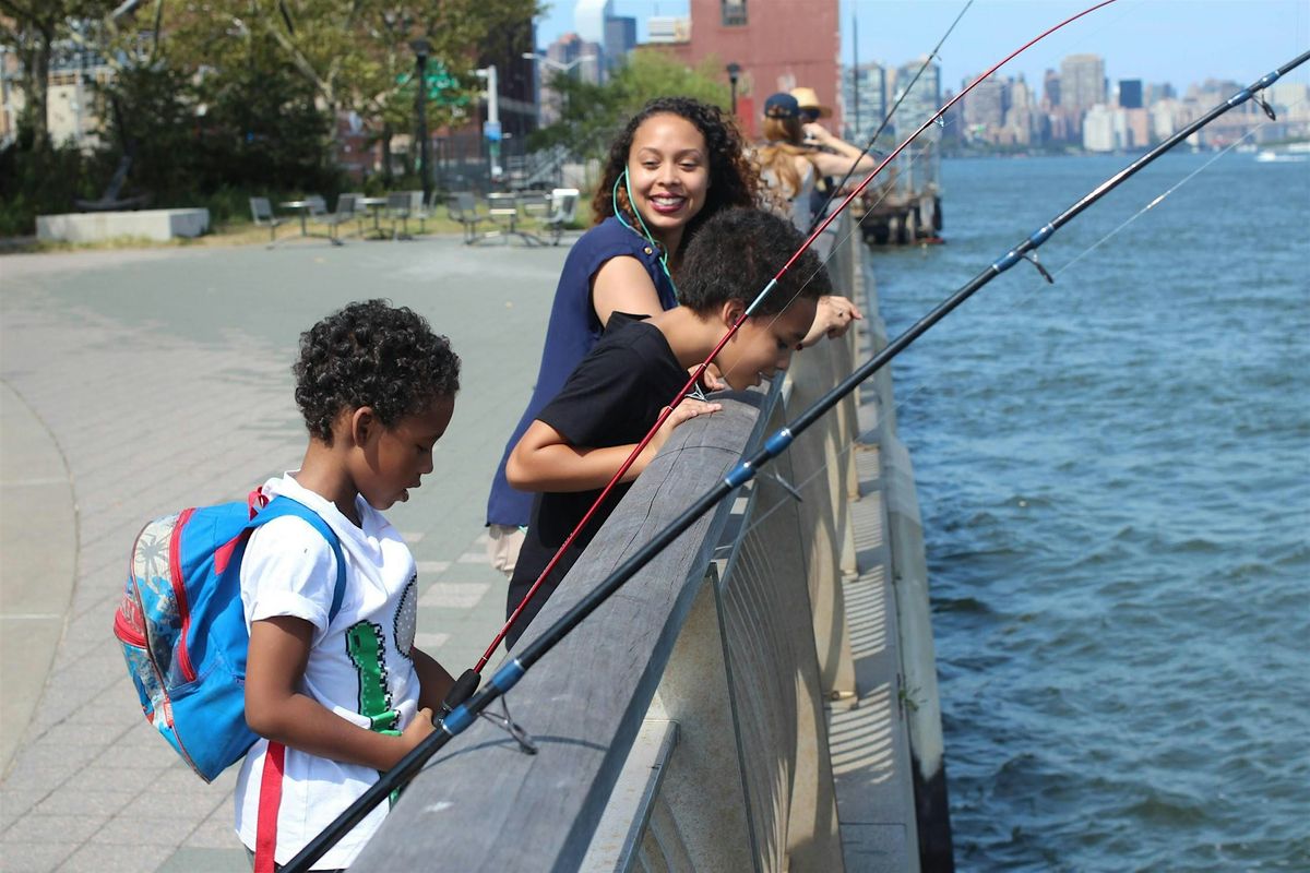 Take the Bait: Free Public Fishing Clinic in East River Park