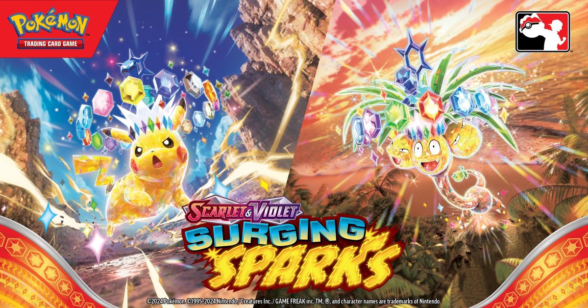 Wolf and Wyvern - Pokemon Pre-release Surging Sparks!