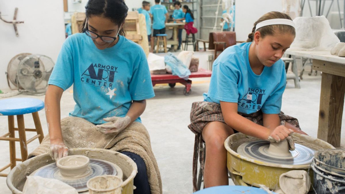 Summer Camp Week 7: Teen Wheel Throwing Ceramics Studio