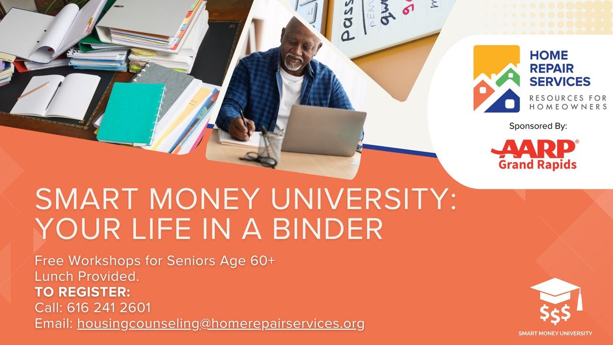 Smart Money University Workshop - Your Life in a Binder