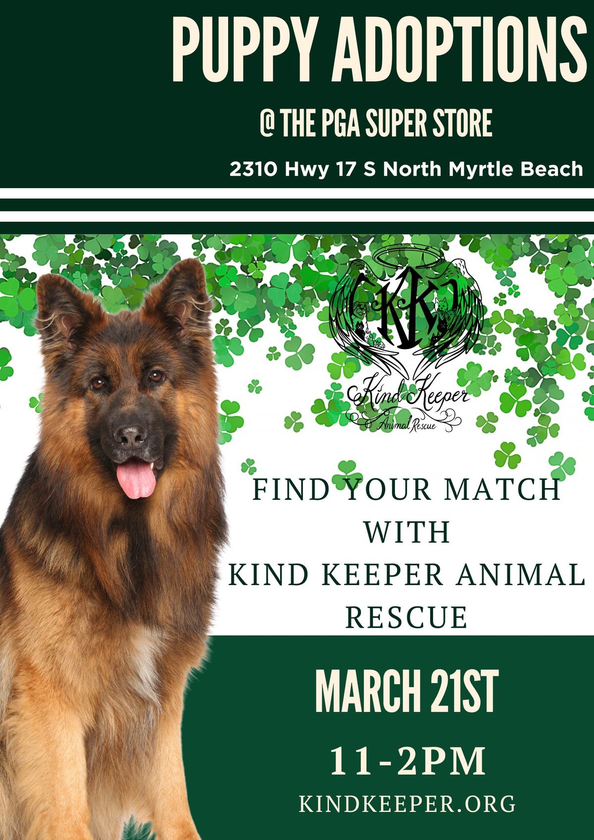 North Myrtle Beach PGA Adoption Event