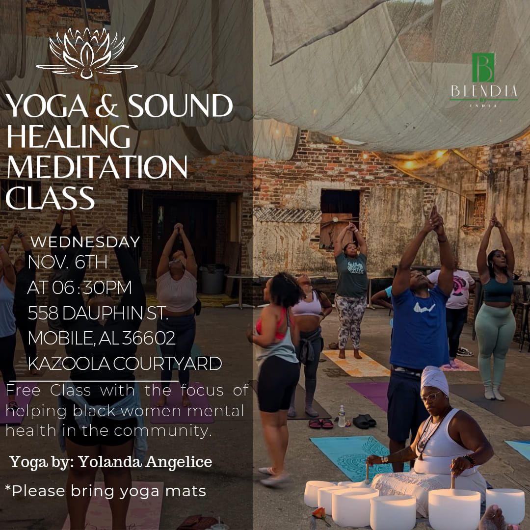 Yoga and Sound Healing Meditation Class 