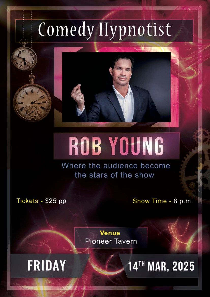 Comedy Hypnotist with Rob Young