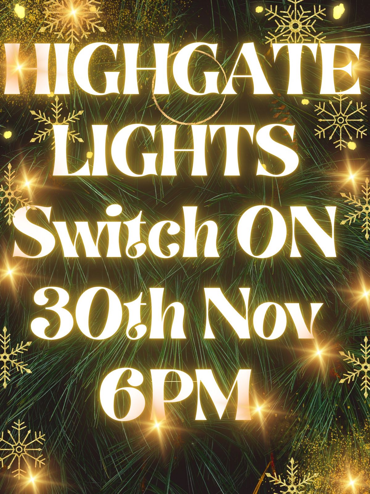 Highgate Lights, SWITCH ON!