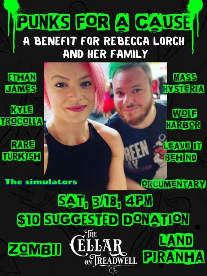 Punks for a Cause: A Benefit For Rebecca Lorch and Her Family