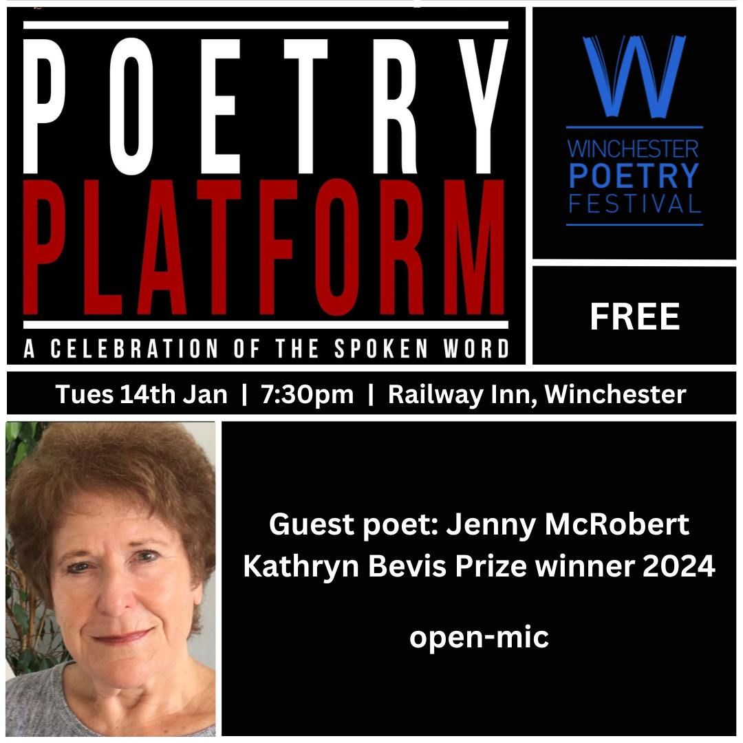 Jenny McRobert at Poetry Platform 14\/01\/25