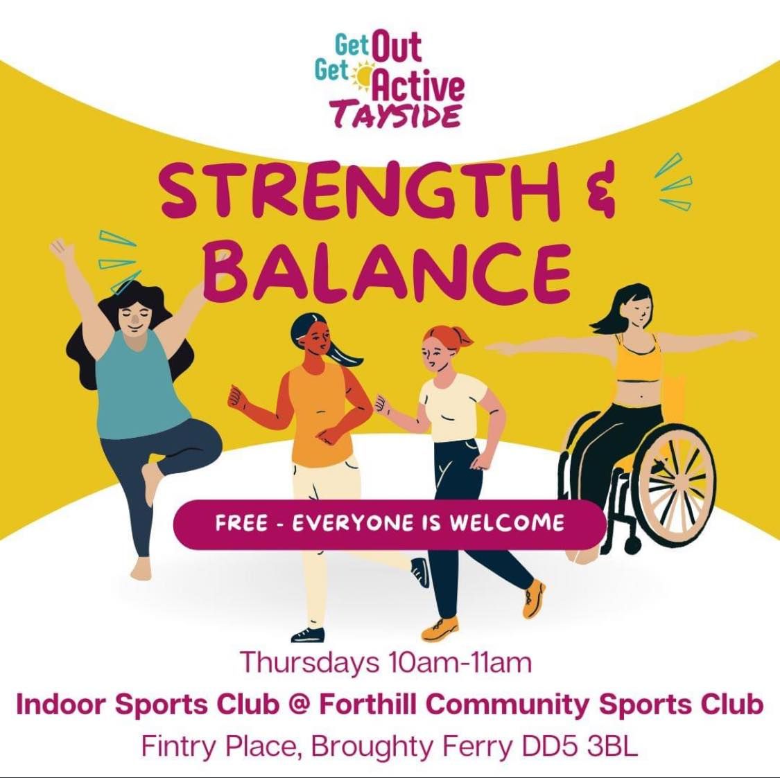 Get Out Get Active Tayside - Strength and Balance