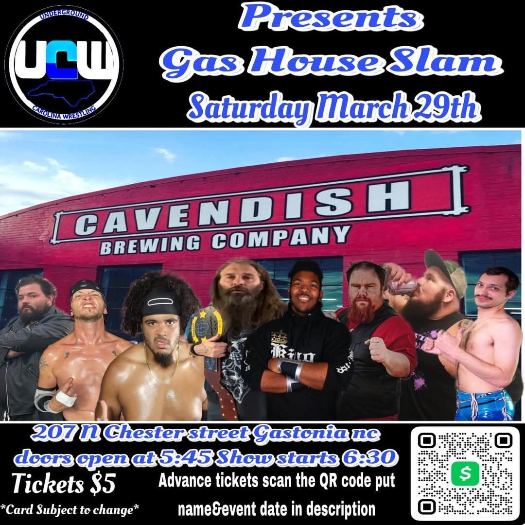 Gas House Slam at Cavendish Brewing Company 