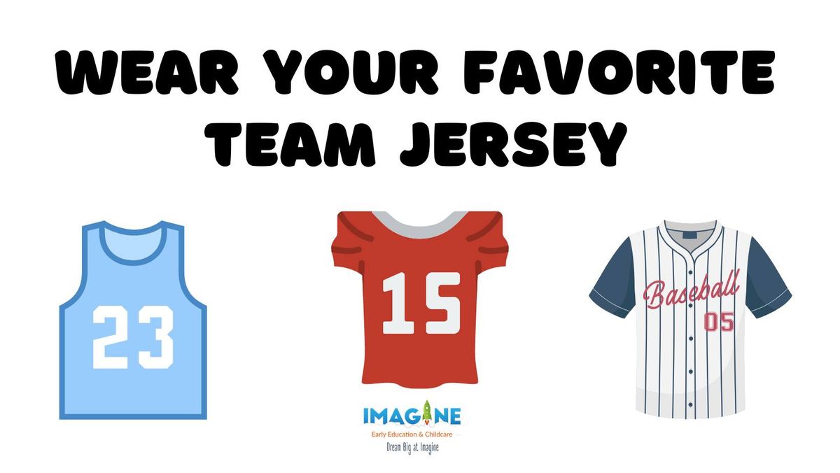 Wear your Favorite Team Jersey
