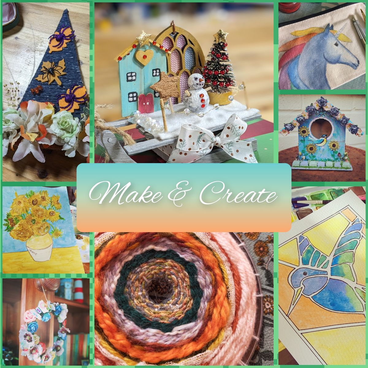 Make & Create - Arts & Crafts Workshops