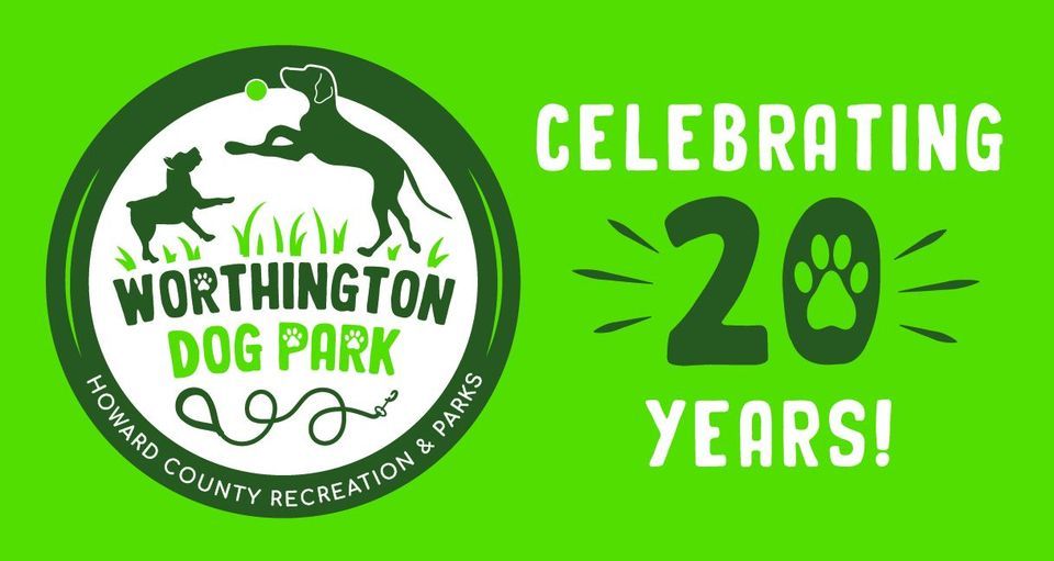 Worthington Dog Park 20th Anniversary (All Ages), Worthington Off Leash Dog Park, Ellicott City