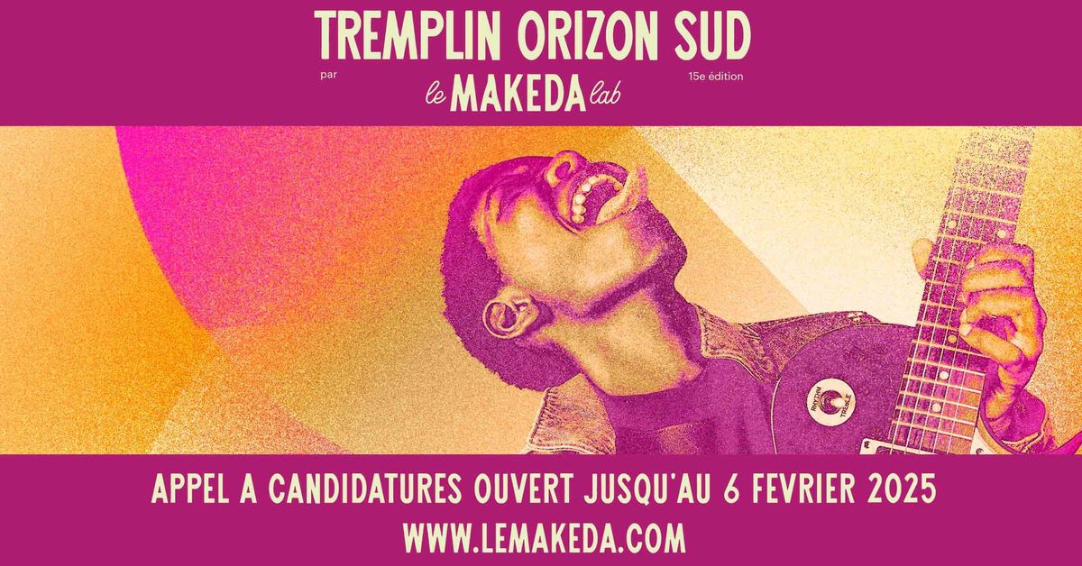 Tremplin Orizon Sud par le Makeda Lab : Appel \u00e0 Candidatures