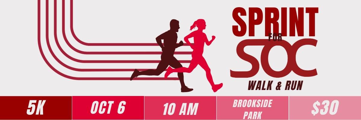 Sprint for the SOC Fundraising 5K Walk & Run