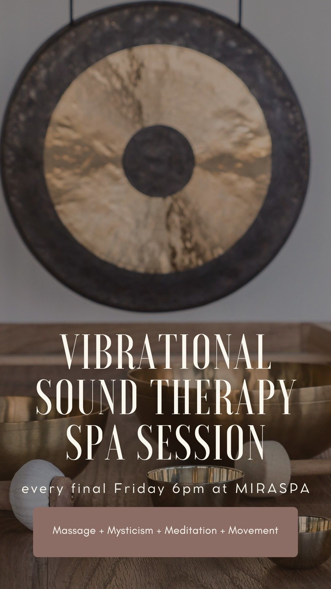 Vibrational Sound Therapy Spa Session