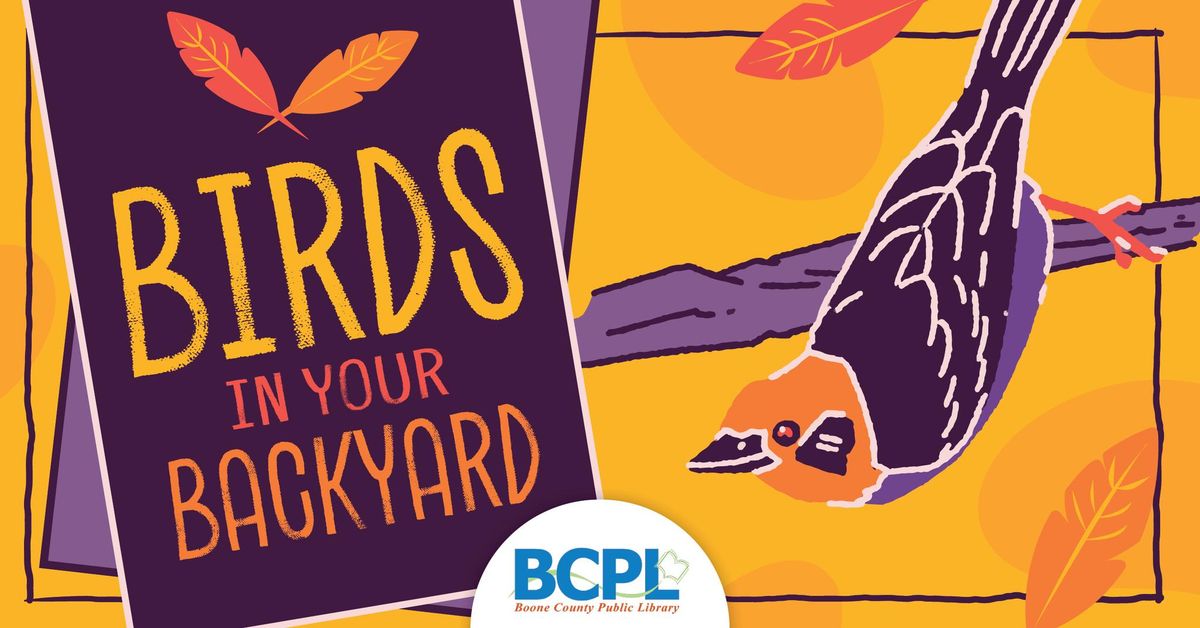 Birds in your Backyard