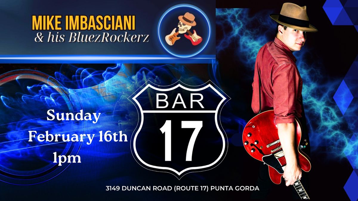 Mike Imbasciani & his BluezRockerzzzzz at Bar 17!