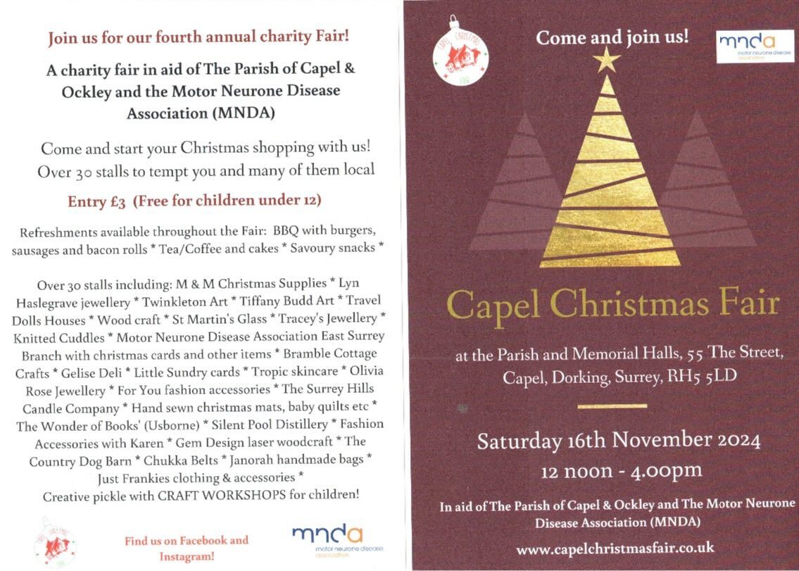 Capel Christmas Fair 2024