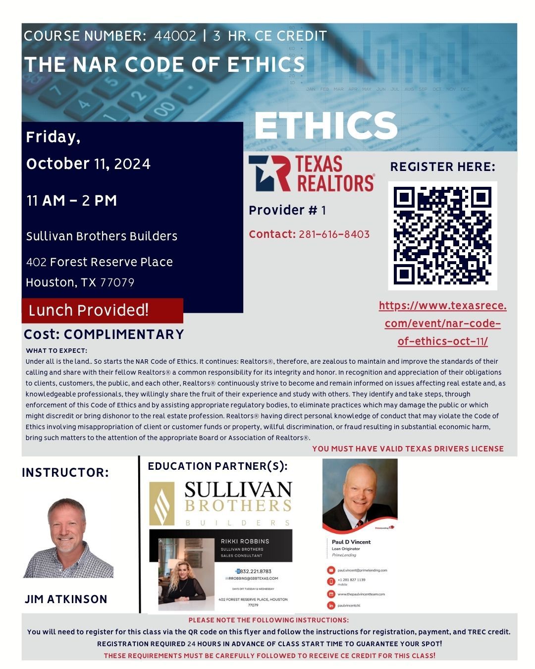 COMPLIMENTARY \u2013 The NAR Code of Ethics \u2013 Oct 11