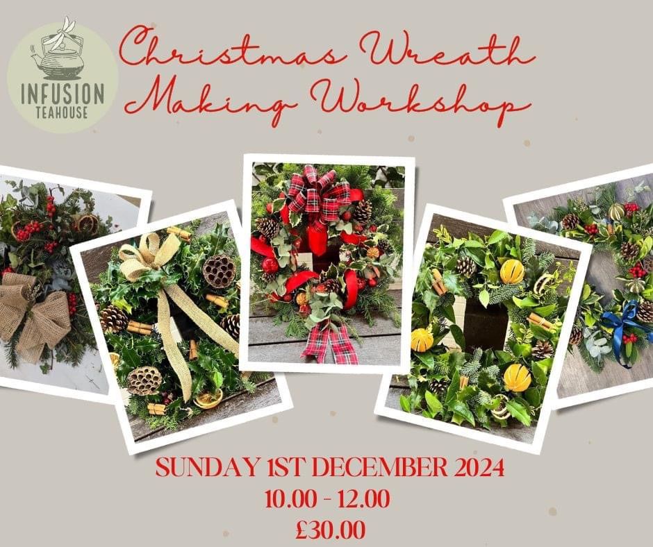 Christmas Wreath Making workshop 