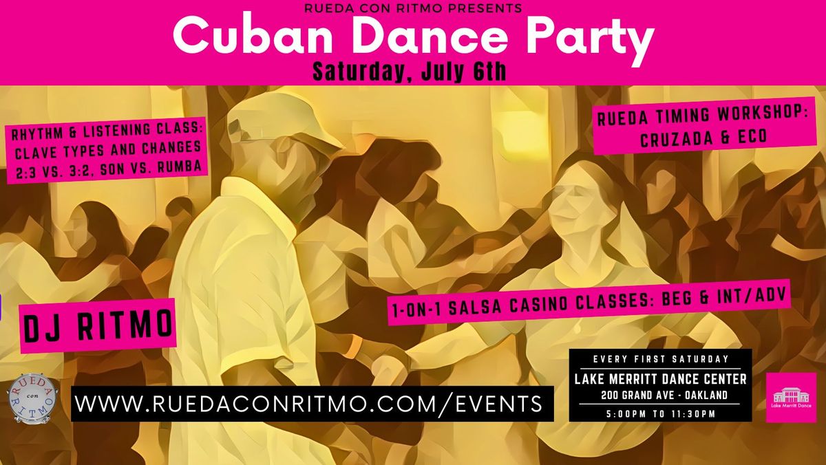 Cuban Salsa Party & Special Workshops