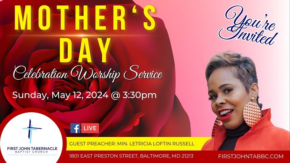 Mother's Day Celebration Worship Service 
